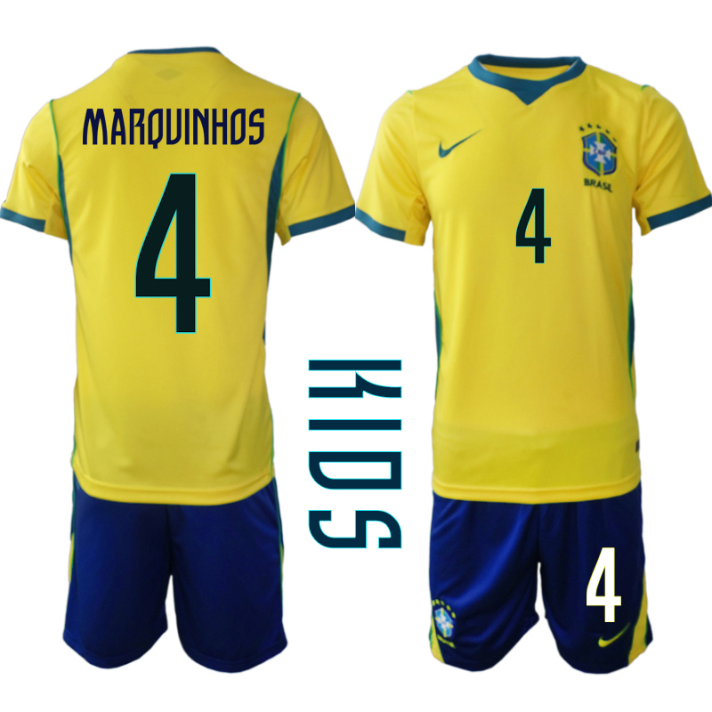 Youth Brazil 2026 World Cup Soccer jersey fe8578e3